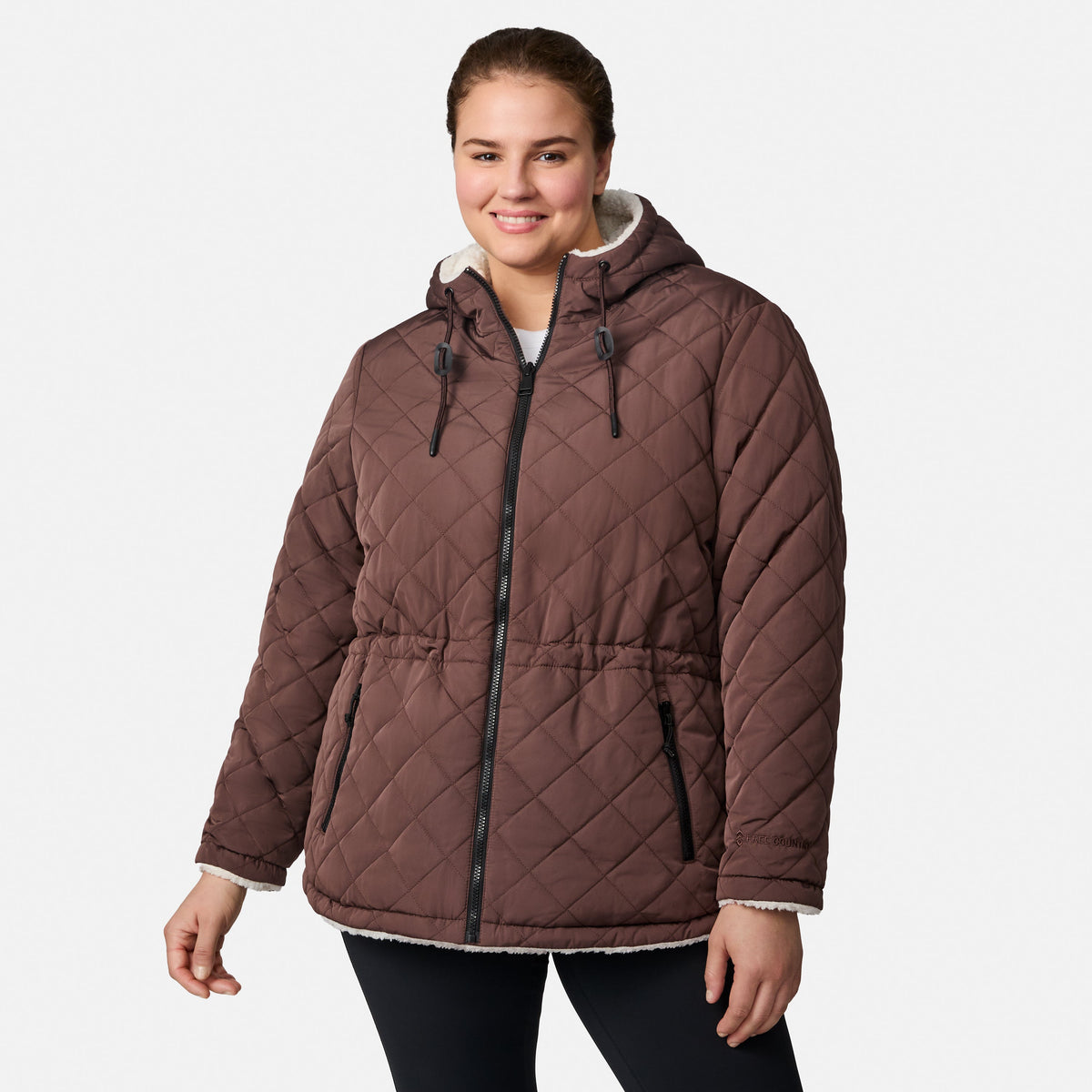 outerwear Women's Plus Size Switch It Up Cloud Lite Reversible Jacket