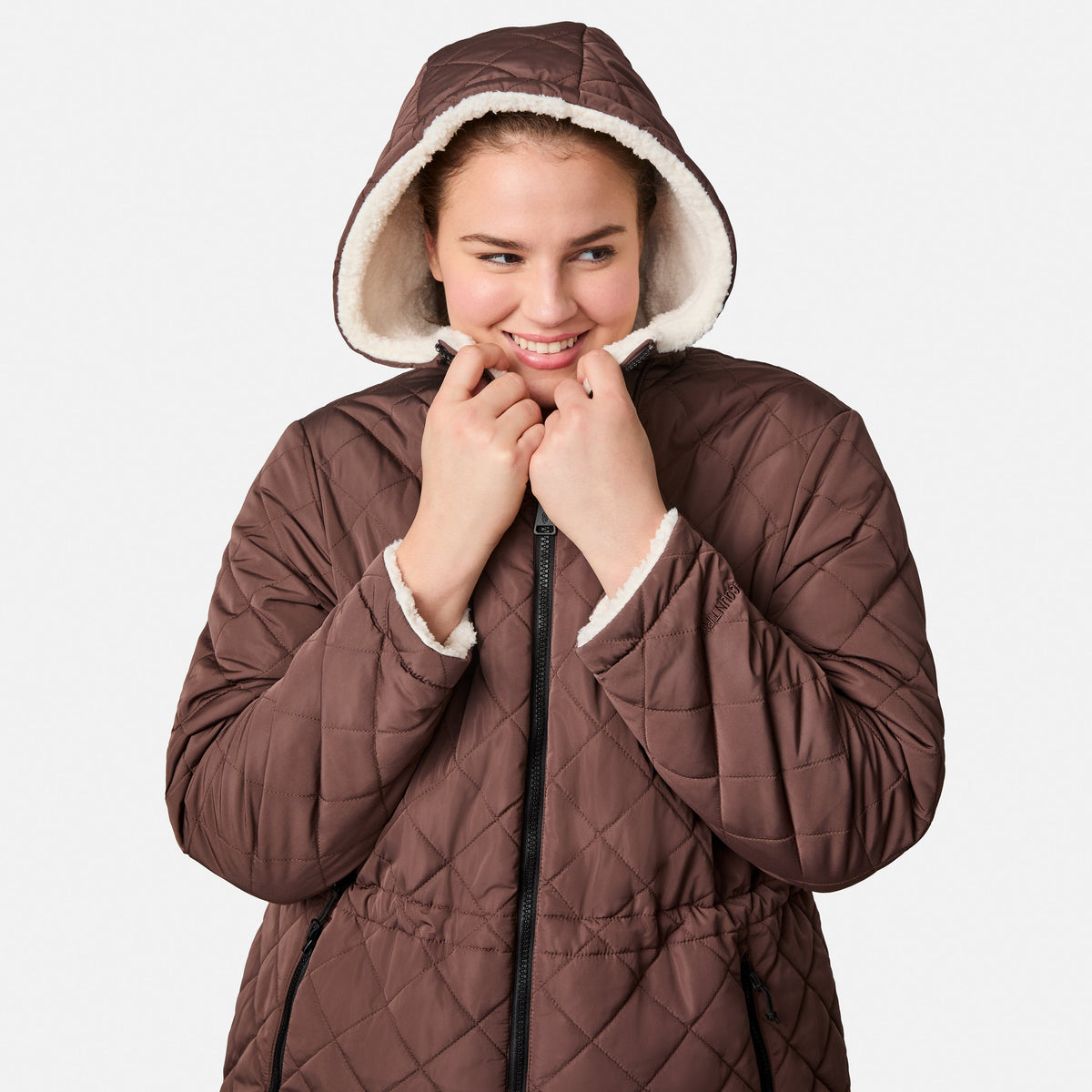 outerwear Women's Plus Size Switch It Up Cloud Lite Reversible Jacket