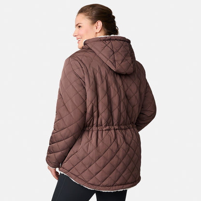 outerwear Women's Plus Size Switch It Up Cloud Lite Reversible Jacket