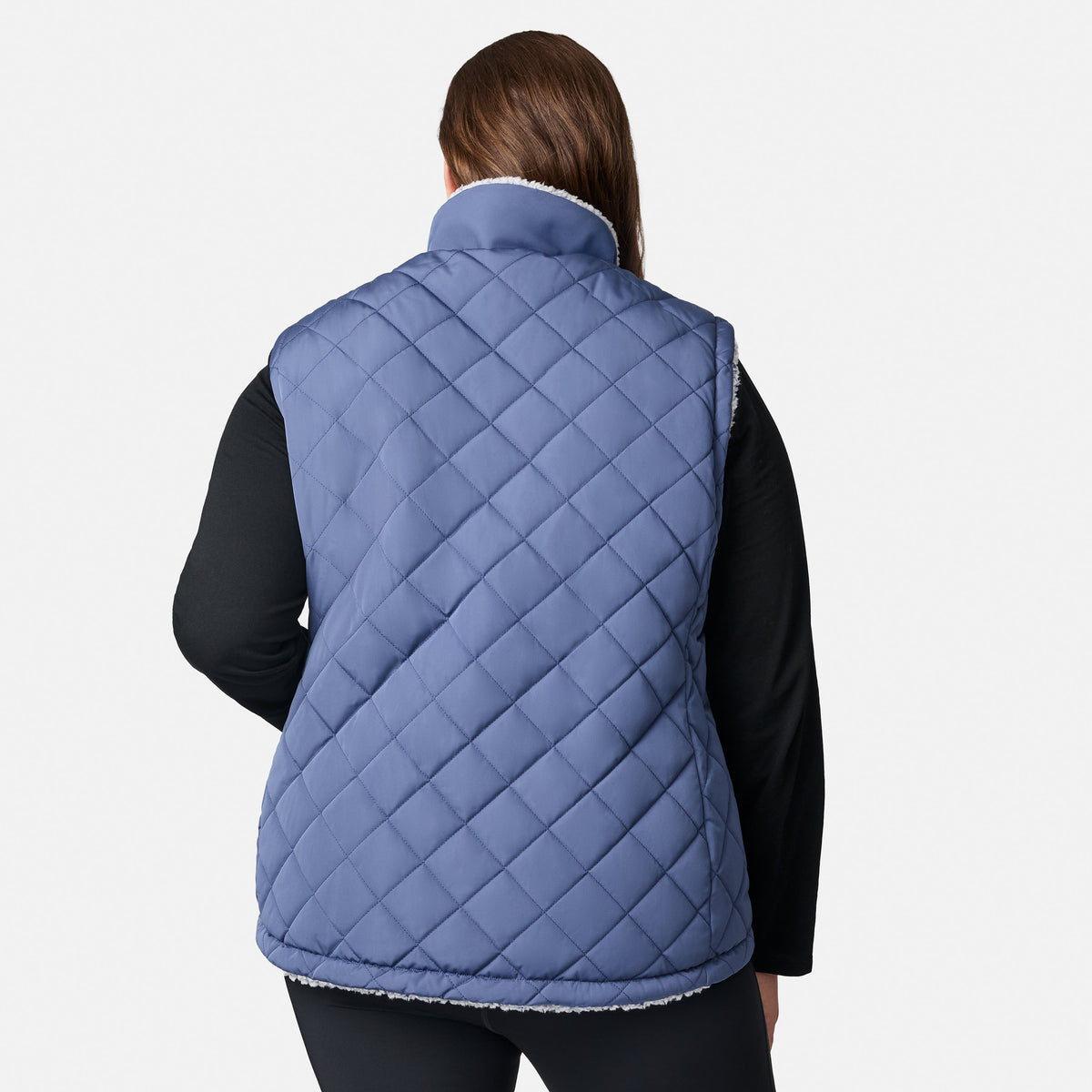 Free Country>Women>Vest>Casual>Plus Expedition II Stratus Lite Reversible Vest