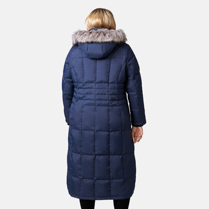 Free Country>Women>Jacket>Down & Insulated>Plus Women's Plus Size Full Length Splendor Down Jacket