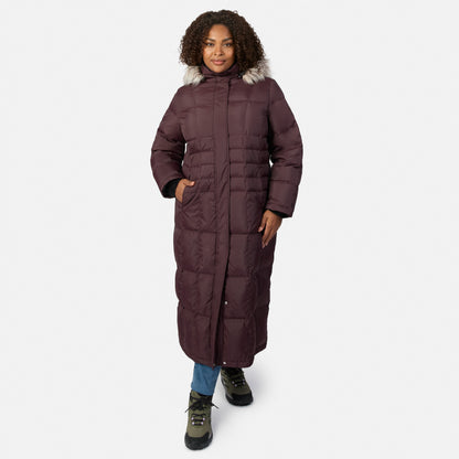 Free Country>Women>Jacket>Down & Insulated>Plus Women's Plus Size Full Length Splendor Down Jacket