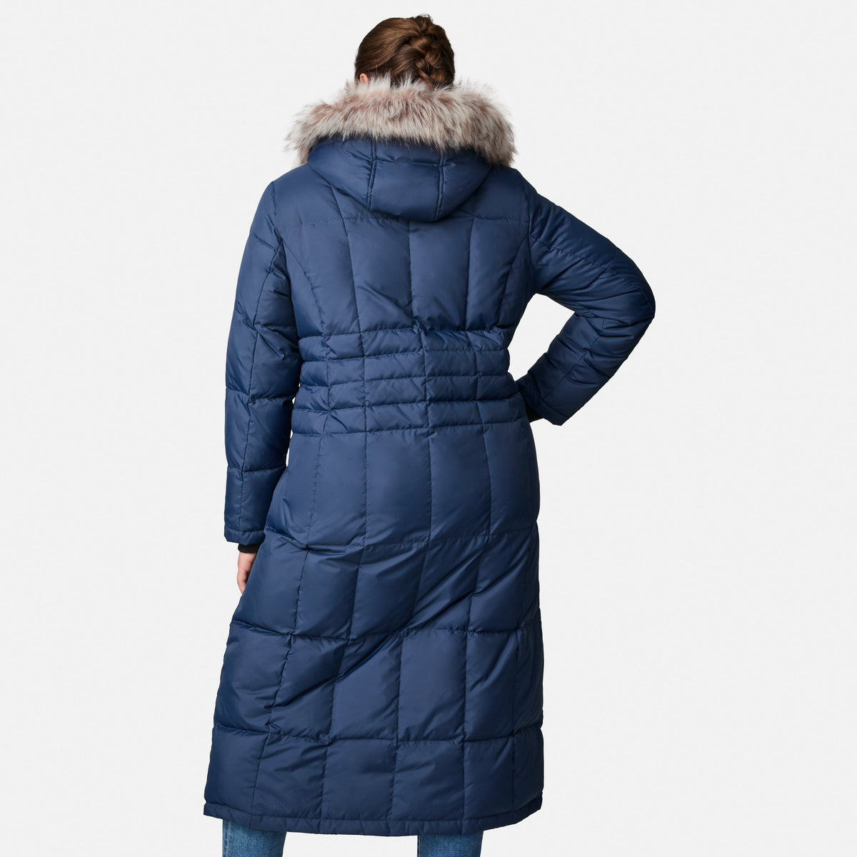 Free Country>Women>Jacket>Down & Insulated>Plus Women's Plus Size Full Length Splendor Down Jacket