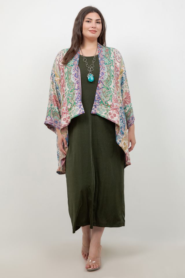 Jackets BOK Style Rainbow Cape