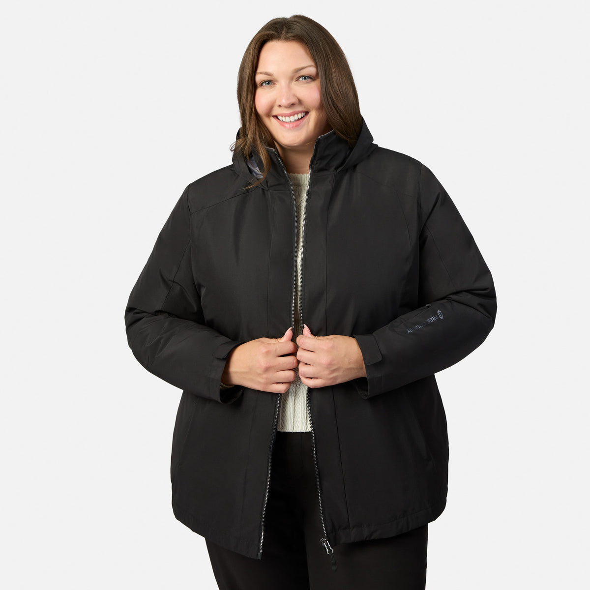 outerwear Women's Plus Size AllSeason 3-in-1 Systems Jacket