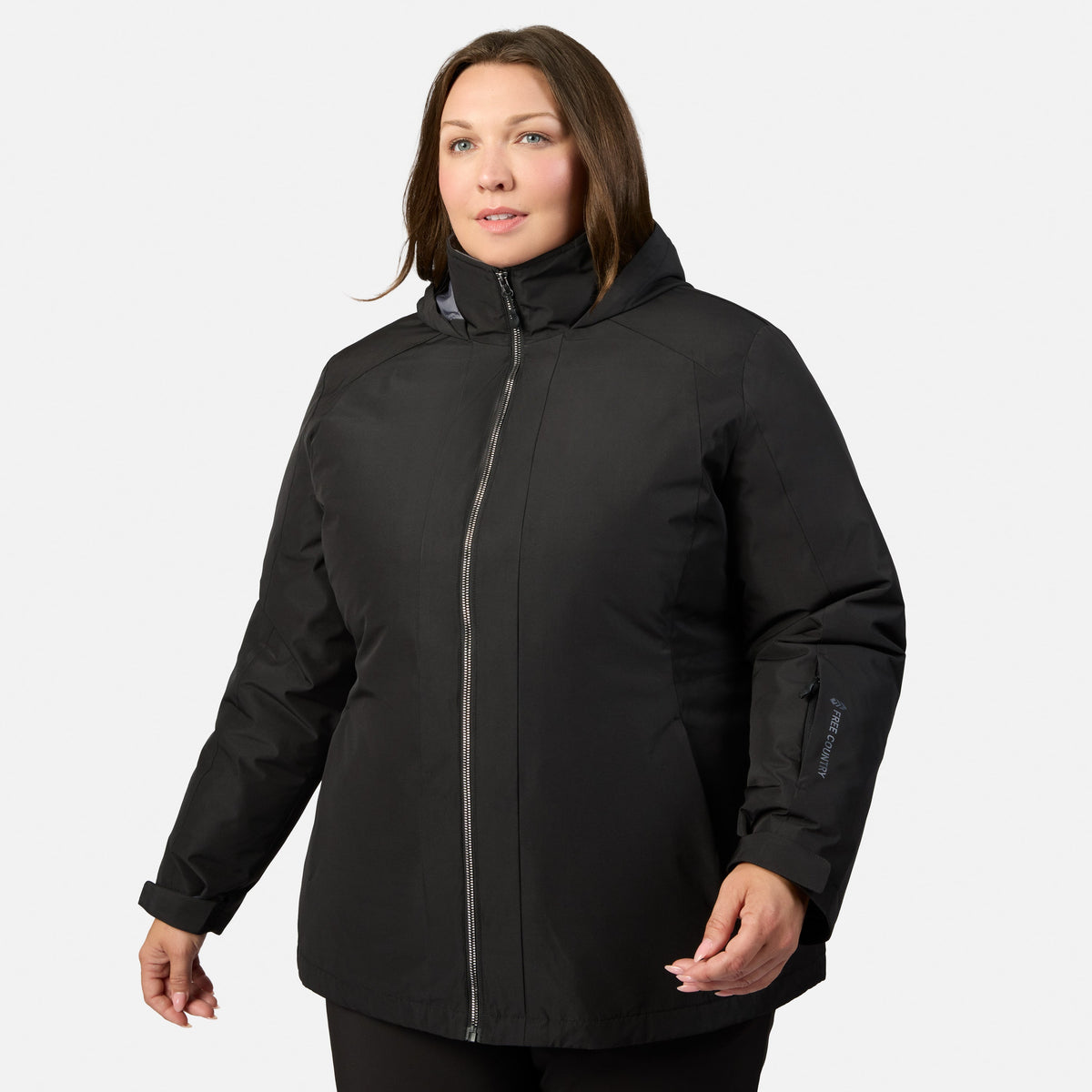 outerwear Women's Plus Size AllSeason 3-in-1 Systems Jacket