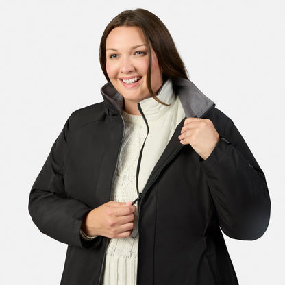 outerwear Women's Plus Size AllSeason 3-in-1 Systems Jacket