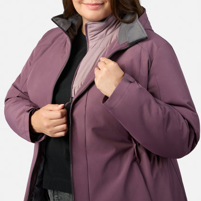 outerwear Women's Plus Size AllSeason 3-in-1 Systems Jacket