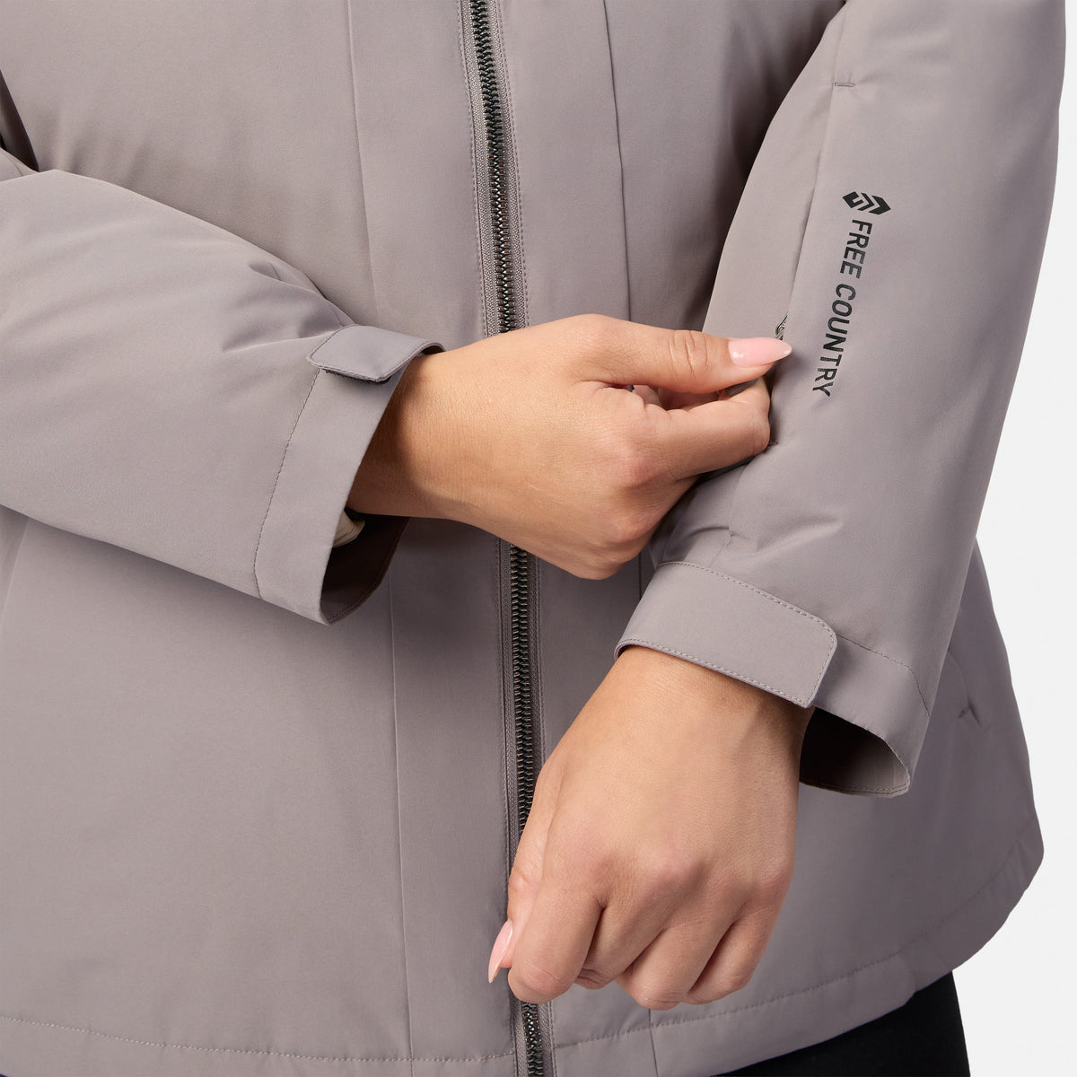 outerwear Women's Plus Size AllSeason 3-in-1 Systems Jacket