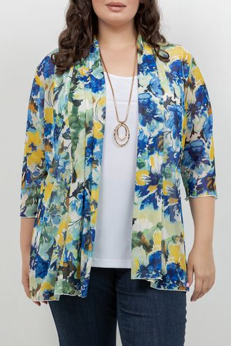 Jackets Mesh Floral Wash Jacket