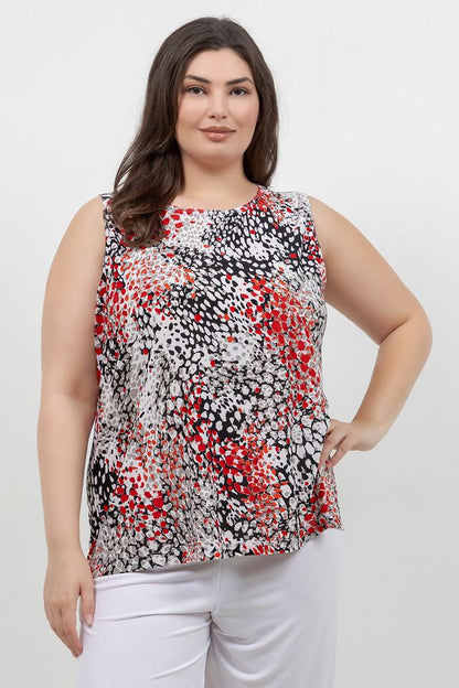 Tops Vikki Vi Jersey Pebble Tank