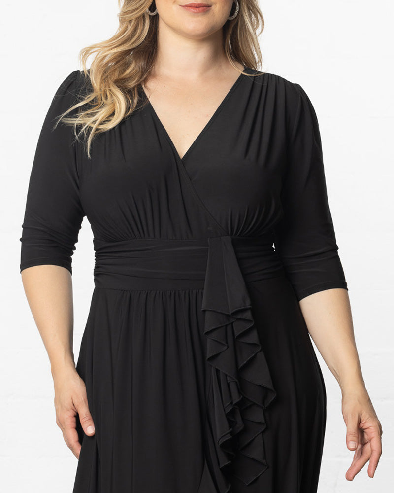 Dresses Veronica Ruffled Evening Gown