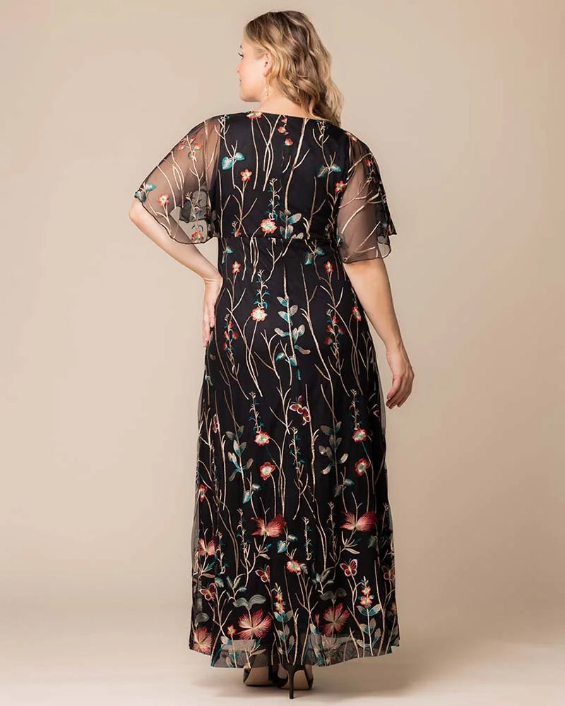 Dresses Embroidered Elegance Evening Gown
