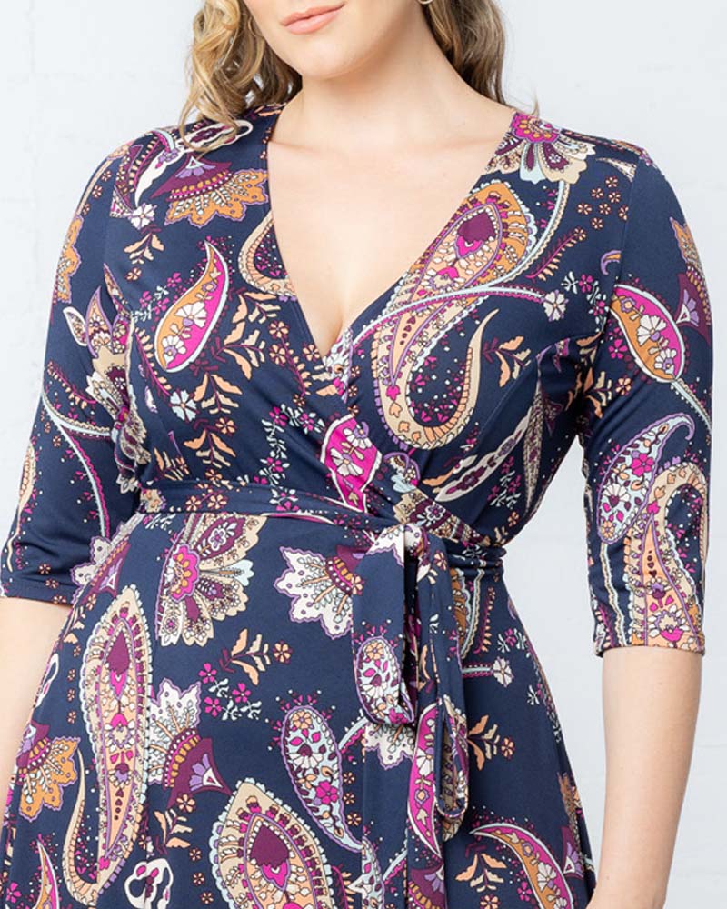 Dresses Signature Print Wrap Dress