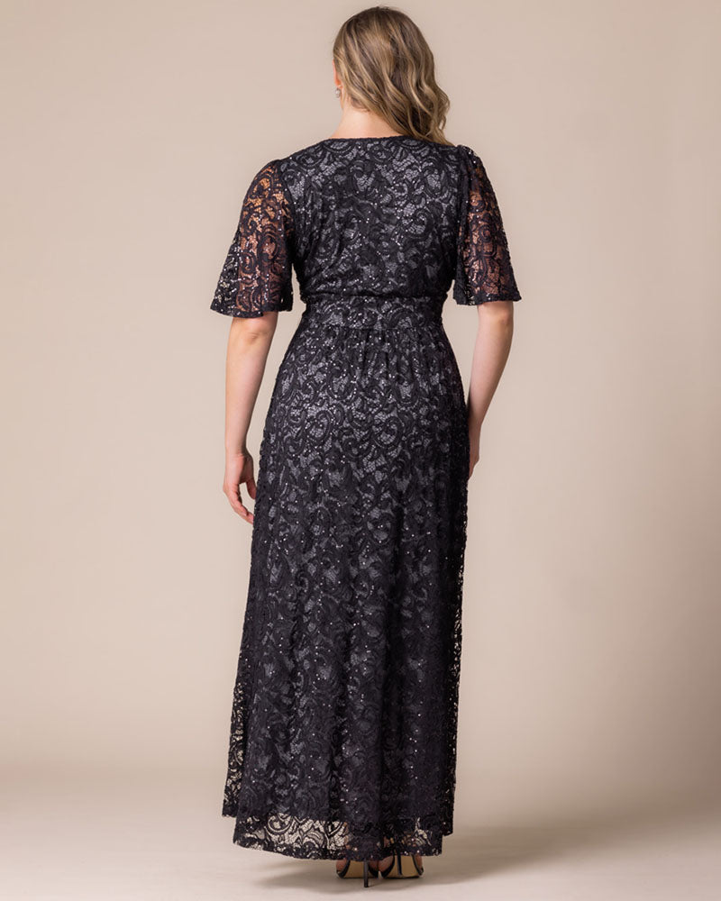 Dresses Luminous Sequin Lace Long Gown