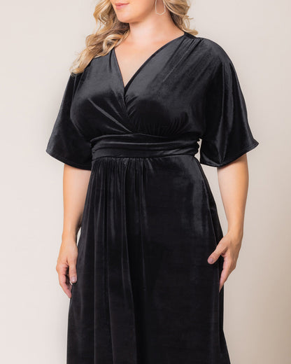 Dresses Angelic Velvet Midi Cocktail Dress