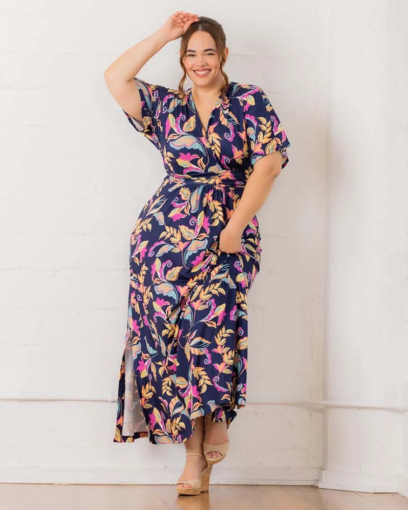 kiyonna vienna maxi dress Kiyonna Women's Plus Size Vienna Maxi Dress