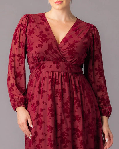 Melanie Mesh Midi Cocktail Dress