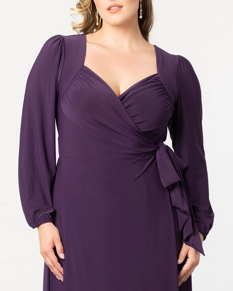 Modern Muse Wrap Gown