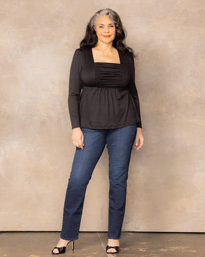 Tops Rylan Long Sleeve Ruched Top