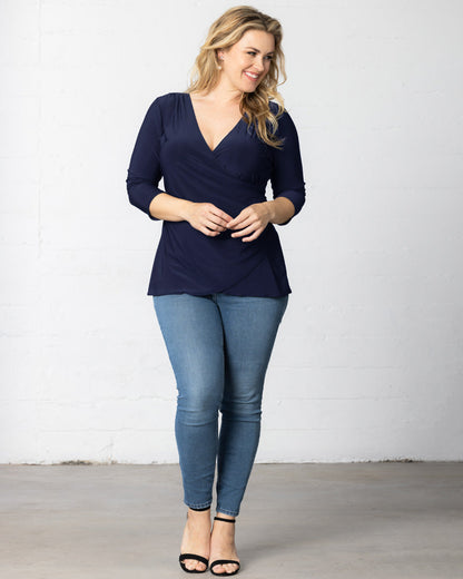 Tops Femme Fatale Faux Wrap Top