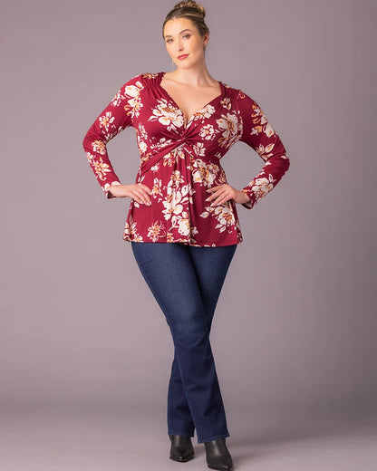 Tops Abigail Long Sleeve Twist Top