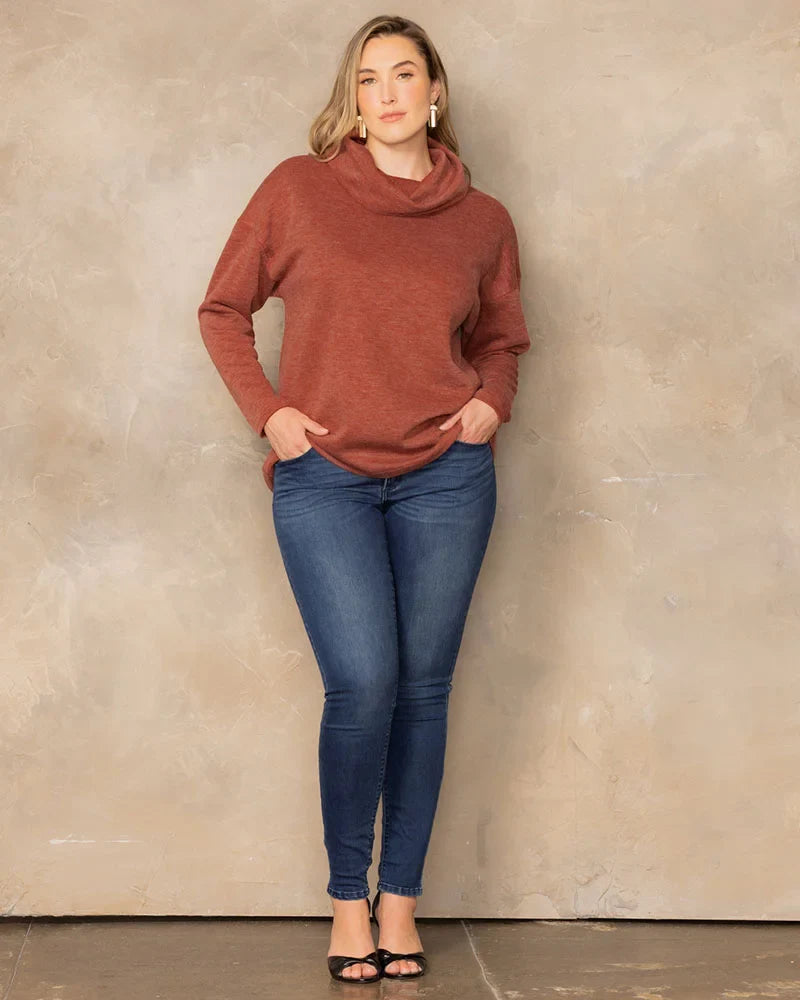 Tops Astrid Long Sleeve Turtleneck Sweater