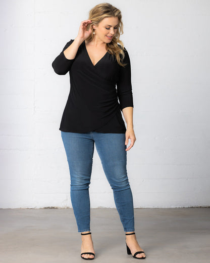 Tops Femme Fatale Faux Wrap Top