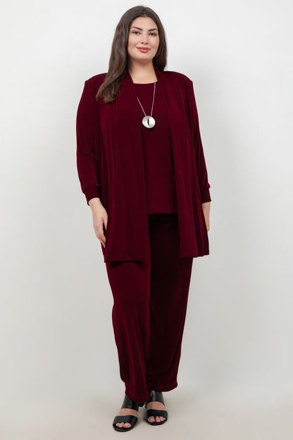 Vikki Vi Classic Shiraz Petite Pull-On Pant