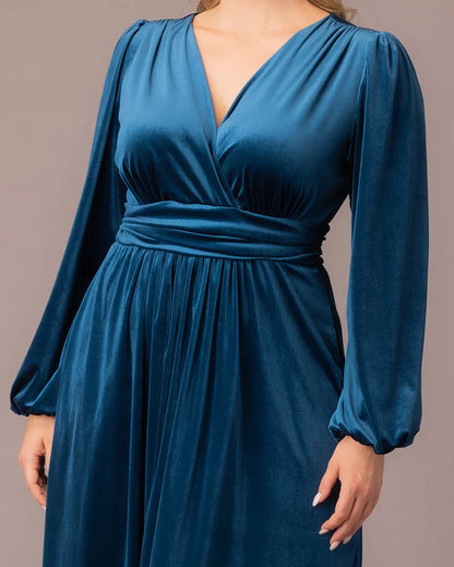 Vivienne Velvet Evening Gown
