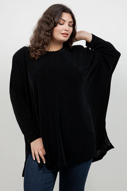 Vikki Vi Classic Black Swing Top