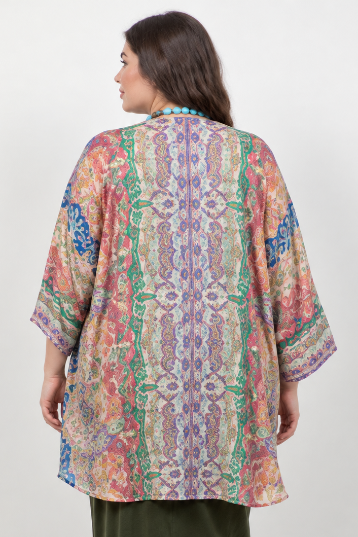 Jackets BOK Style Rainbow Cape