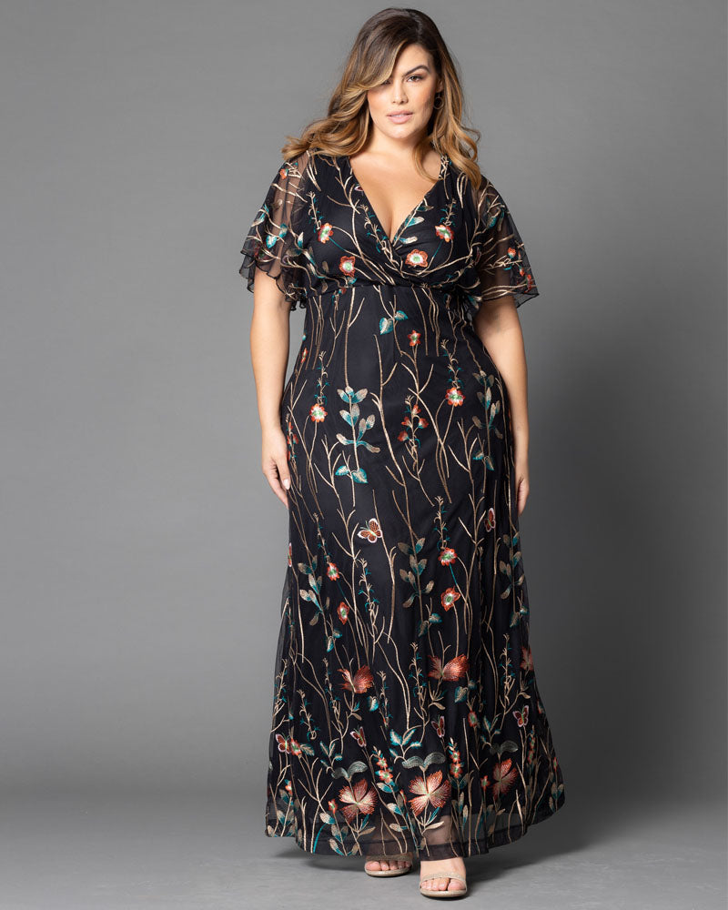 Dresses Embroidered Elegance Evening Gown