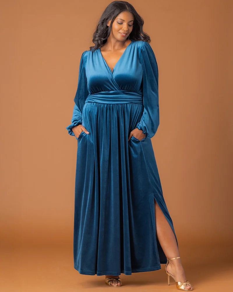 Vivienne Velvet Evening Gown