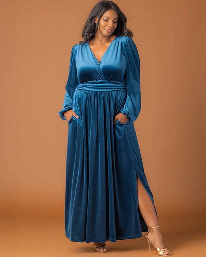 Vivienne Velvet Evening Gown