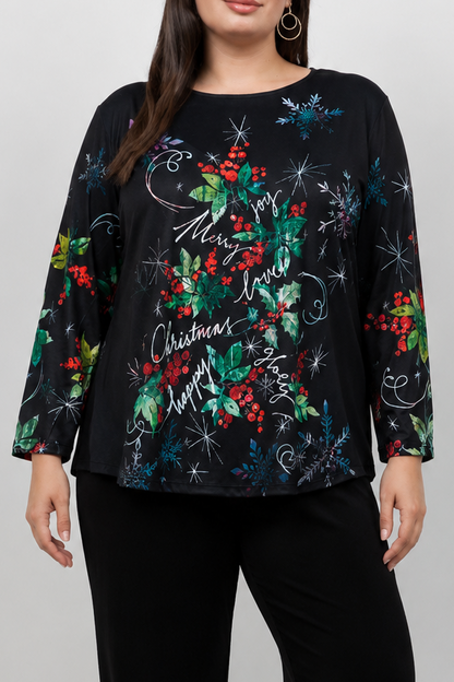 Tops Holly Jolly Tunic Top