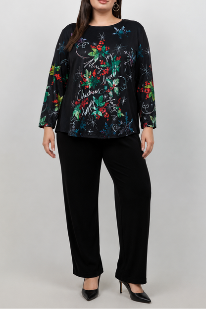 Tops Holly Jolly Tunic Top