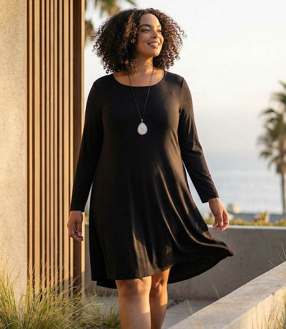 dress Plus Size Long Sleeve Maggie Dress