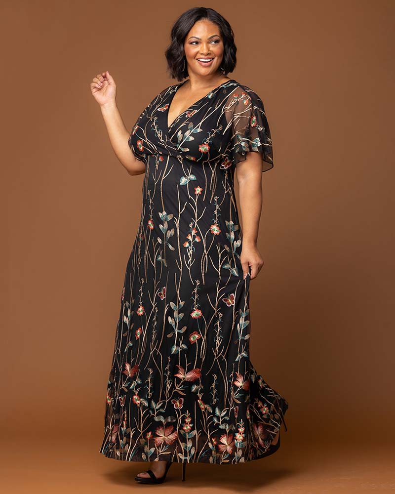 Dresses Embroidered Elegance Evening Gown