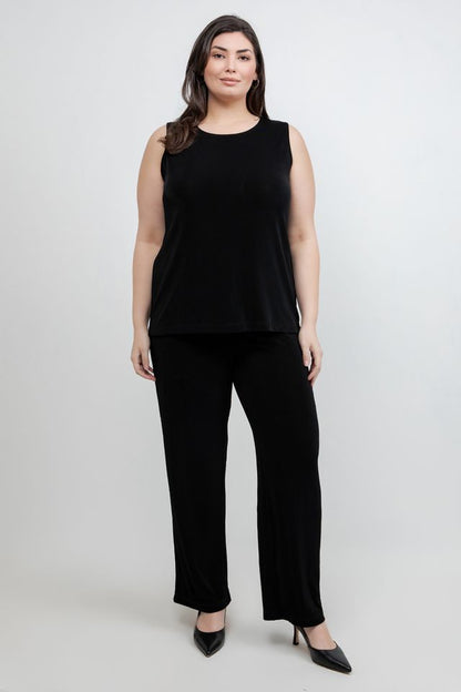 Tops Vikki Vi Classic Black Tank