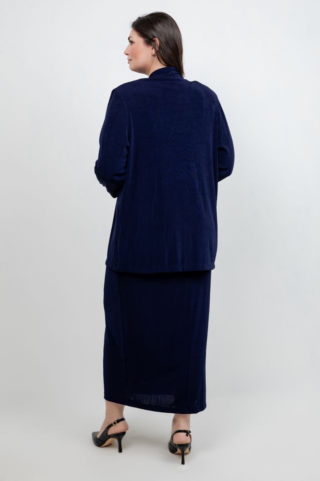 Jackets Vikki Vi Classic Navy Kimono Jacket