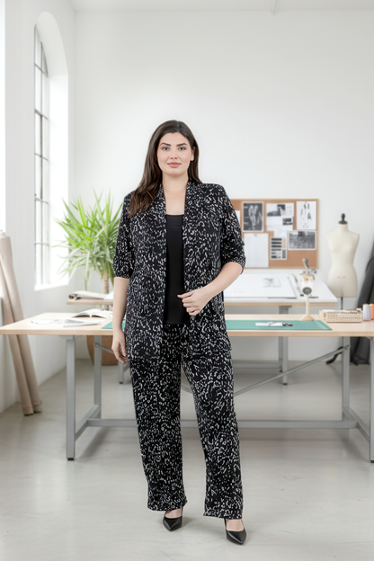 Jackets Vikki Vi Jersey Nocturne Kimono Jacket