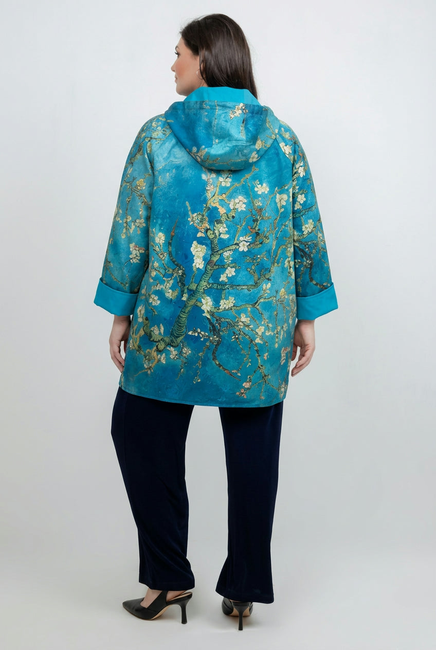 Jackets Almond Blossom Hooded Jacket