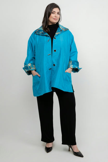 Jackets Almond Blossom Hooded Jacket