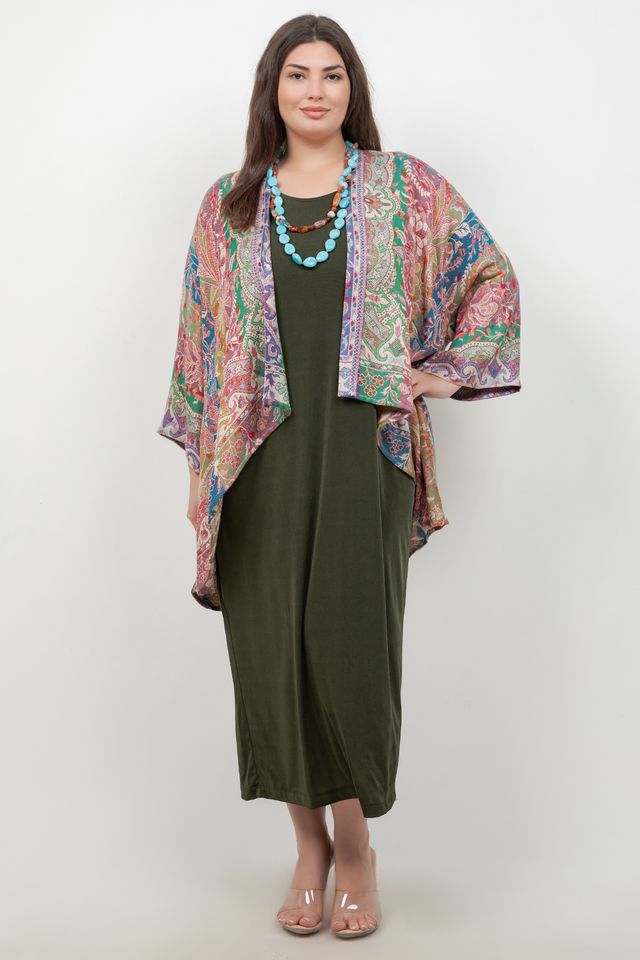 Jackets BOK Style Rainbow Cape