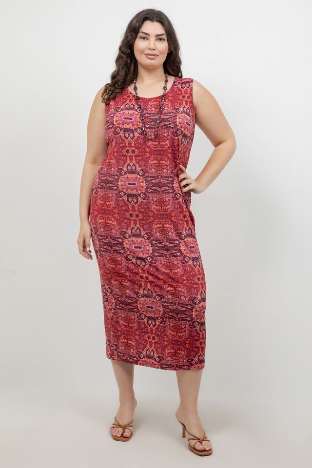 Dresses Vikki Vi Jersey Byzantine Spice Maxi Tank Dress