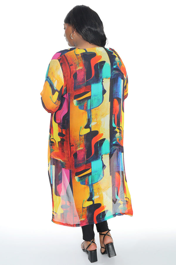 Sterling Multi Color Maxi Duster
