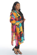 Sterling Multi Color Maxi Duster