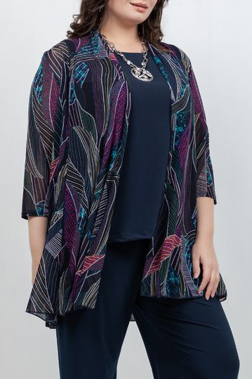 Peacock Mesh Jacket