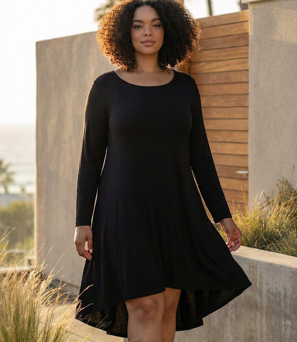 dress Plus Size Long Sleeve Maggie Dress